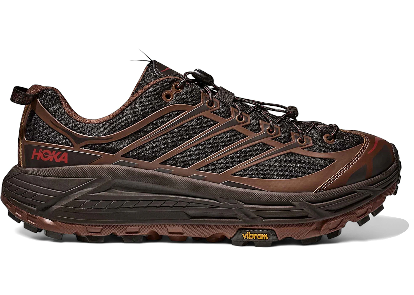 Hoka One One Mafate Three2 Cast Iron Mineral Brown