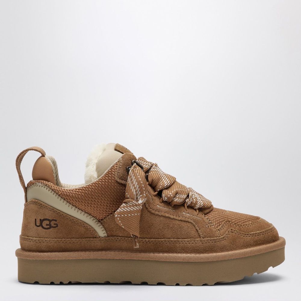 UGG Quilted Lace-Up Low-Top Sneakers