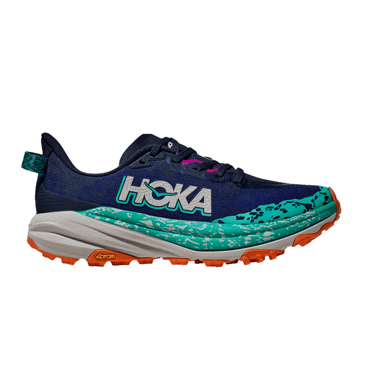 HOKA Wmns Speedgoat 6 'Varsity Navy Meteor'