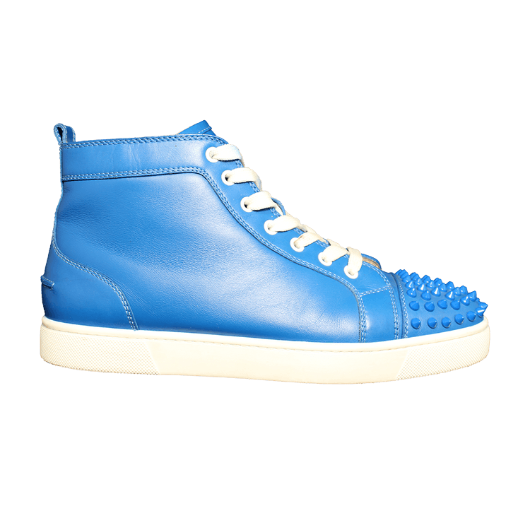 Christian Louboutin Louis Flat Calf Spikes