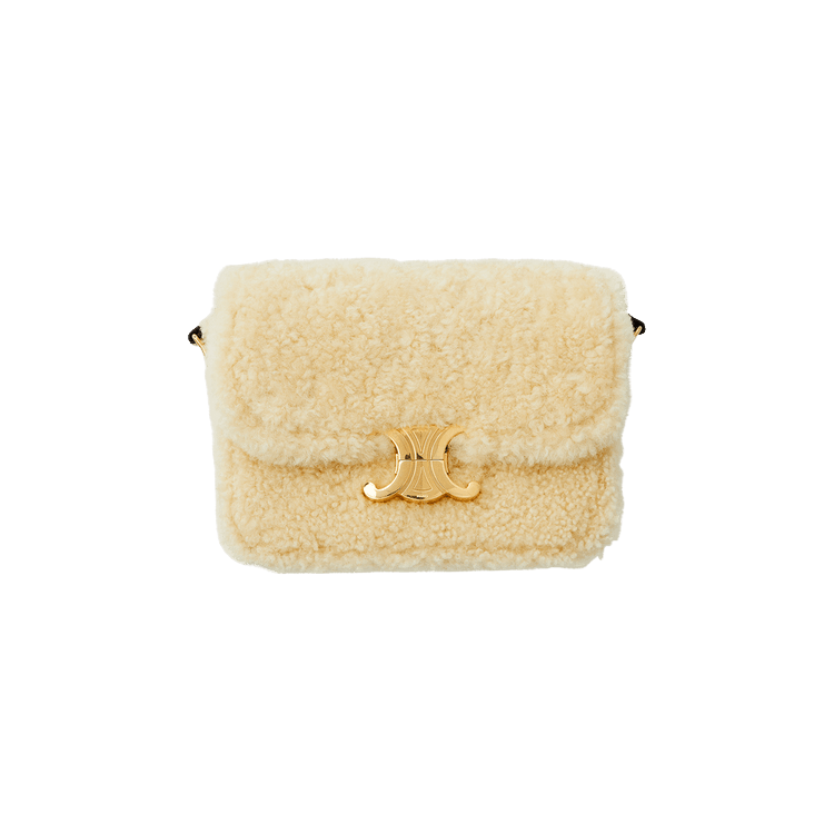 CELINE Teen Triomphe Bag 'Ivory'