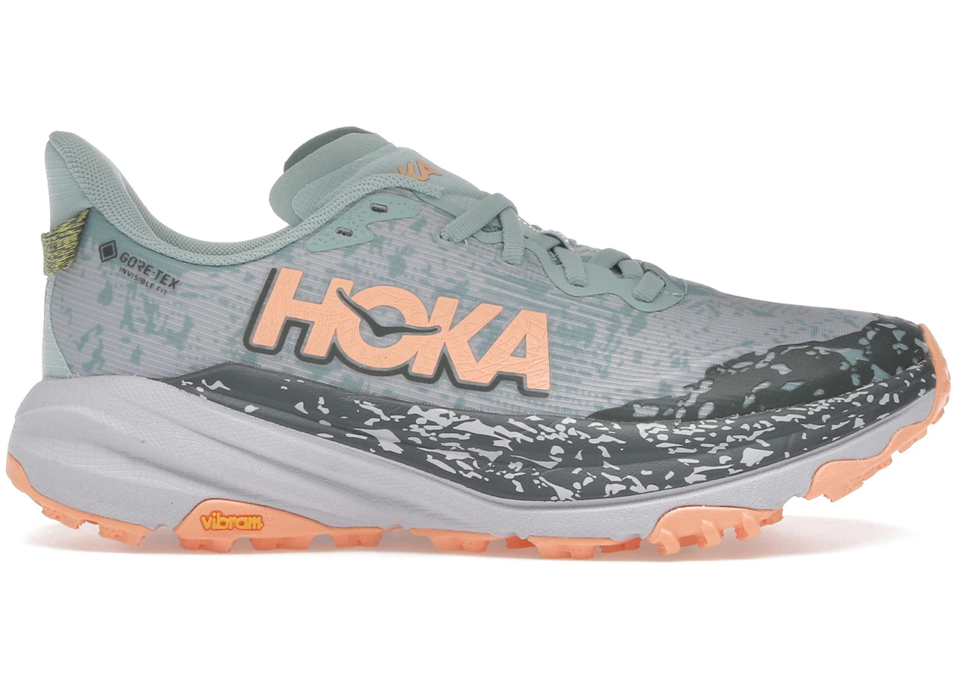Hoka One One Speedgoat 6 Gore-Tex Jade Ash Grey (Women's)