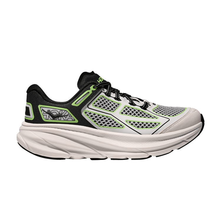HOKA Clifton One9 'White Black Green'