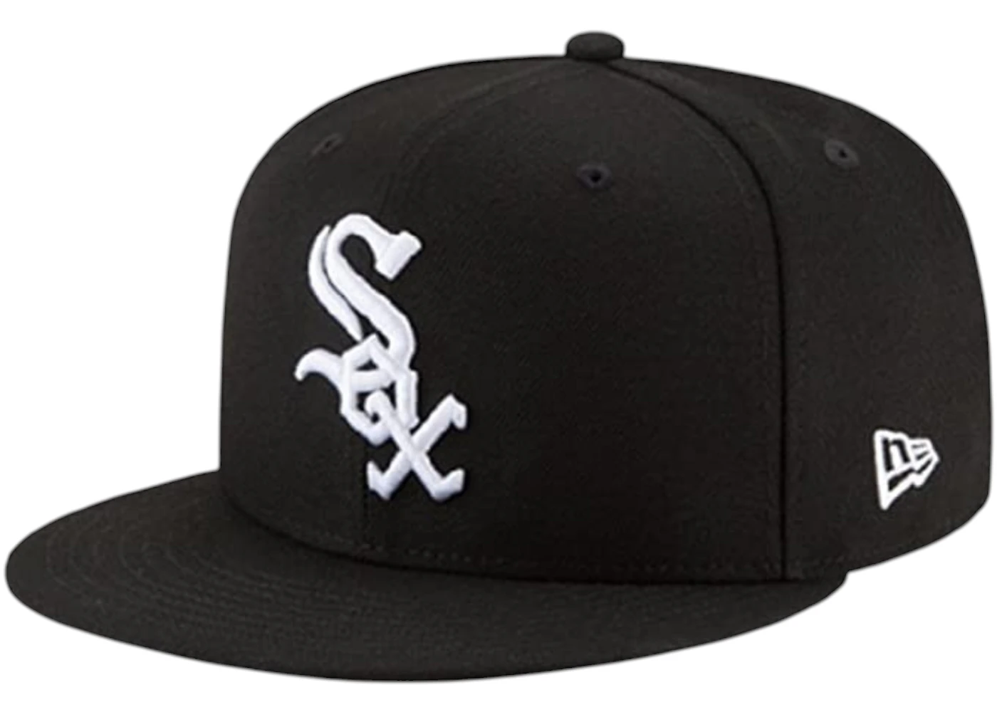 New Era MLB Basic Snap 950 Chicago Whitesox White 9Fifty Cap Black