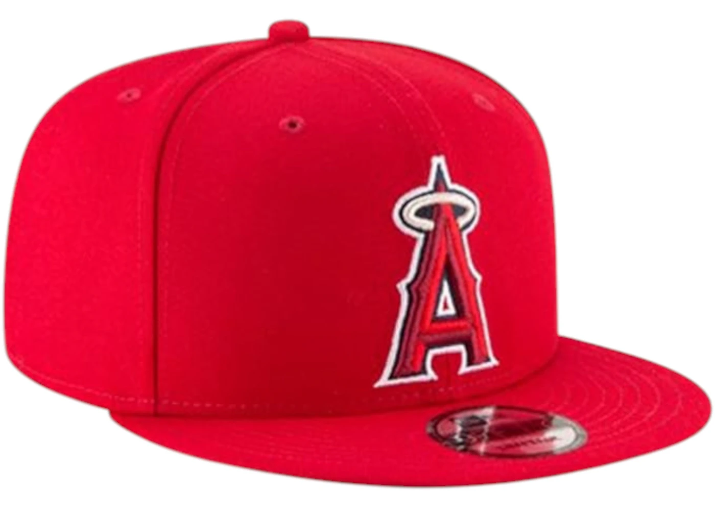 New Era 9Fifty Los Angeles Angels Snapback Hat Red