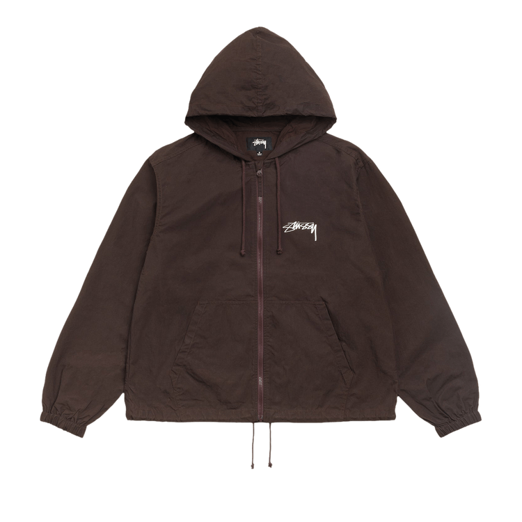 Stussy Waxed Cotton Beach Shell 'Brown'