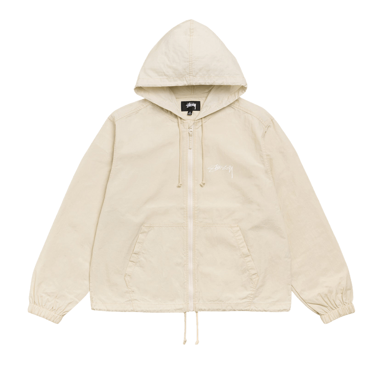 Stussy Waxed Cotton Beach Shell 'Stone'