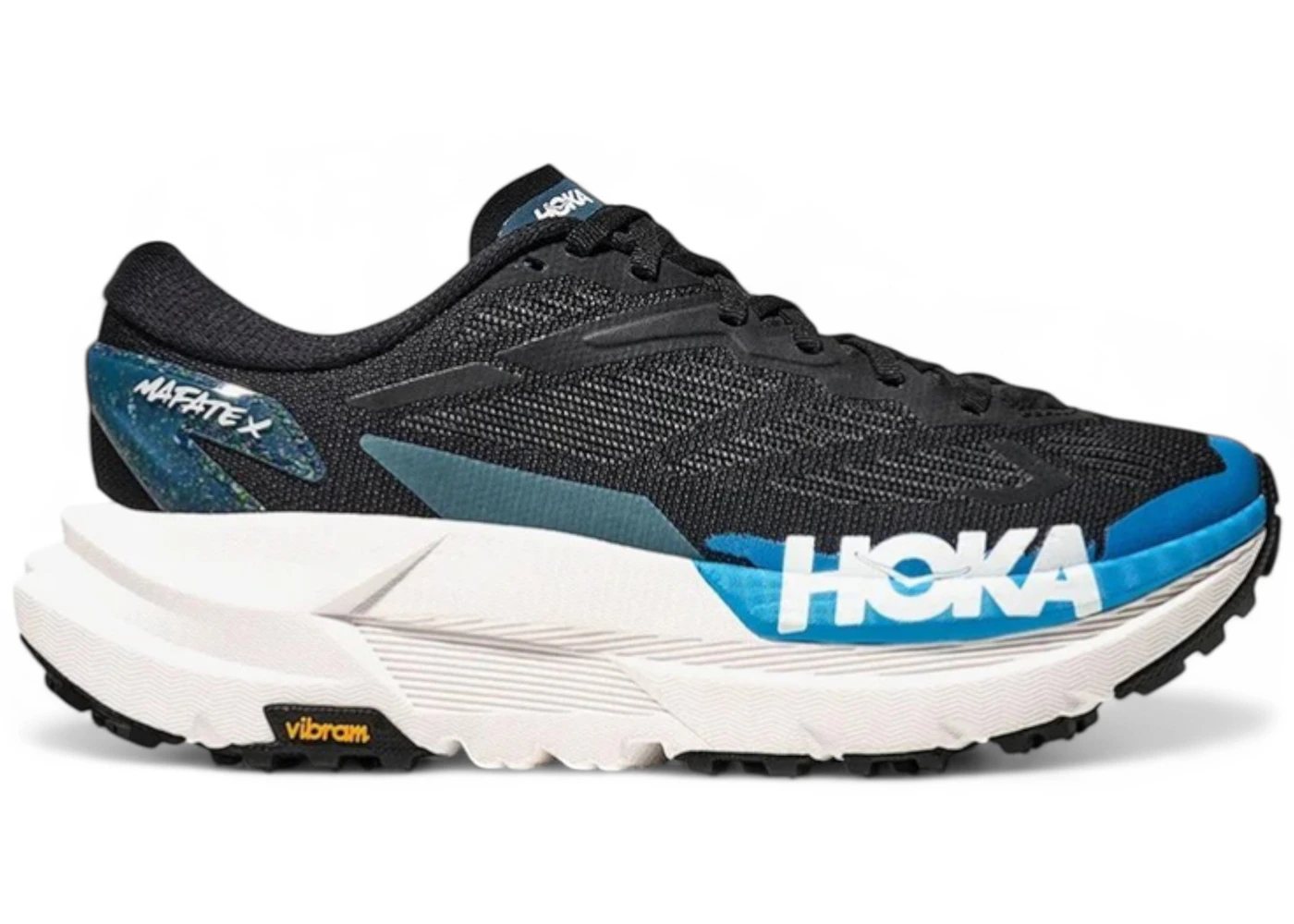 Hoka One One Mafate X Black Skyward Blue (Women's)