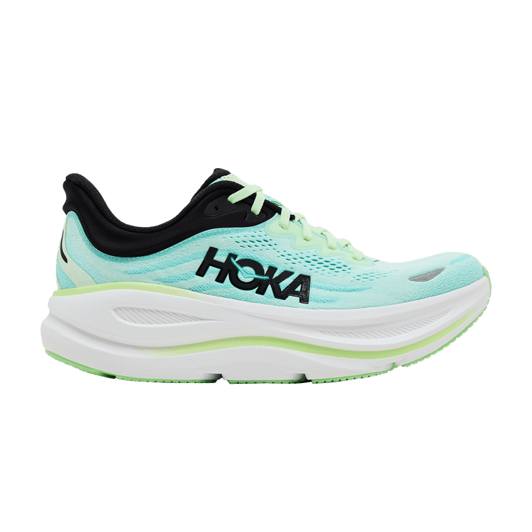 HOKA Bondi 9 'Luna Moth Blue Spark'