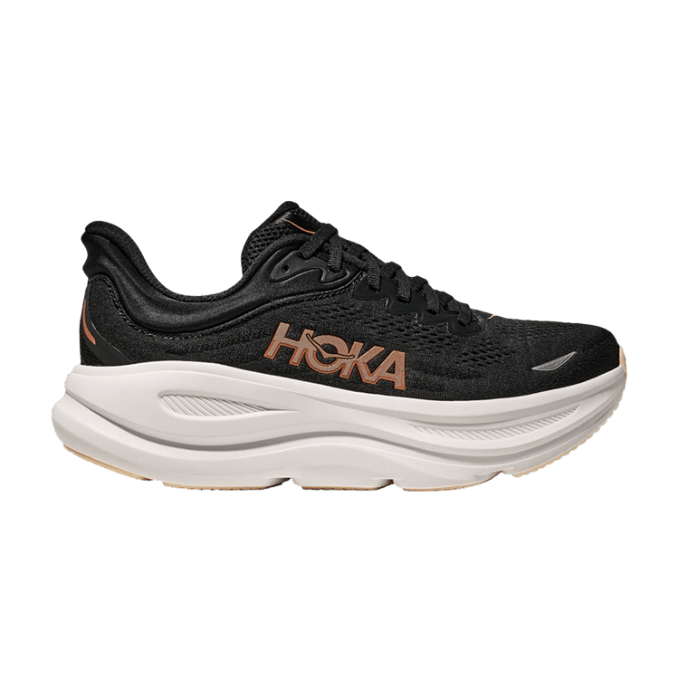 HOKA Wmns Bondi 9 'Black Rose Gold'