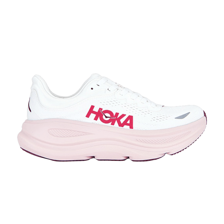 HOKA Wmns Bondi 9 'White Pink Opal'