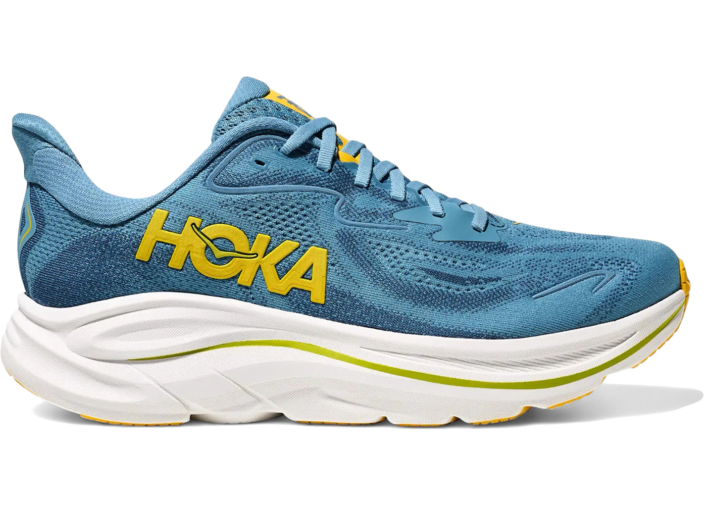 Hoka One One Clifton 10 Alpine Blue Foggy Night