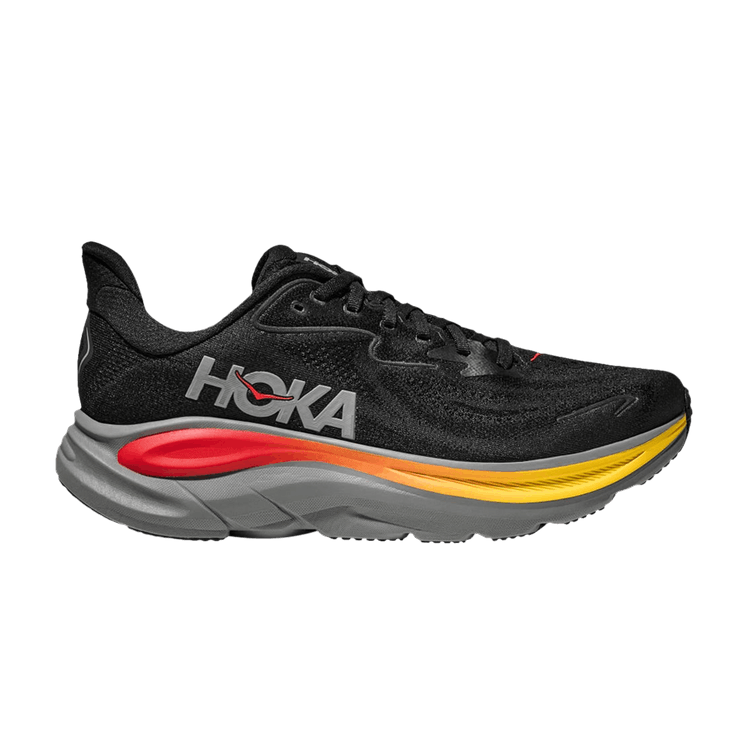 HOKA Clifton 10 'Black Galactic Grey'