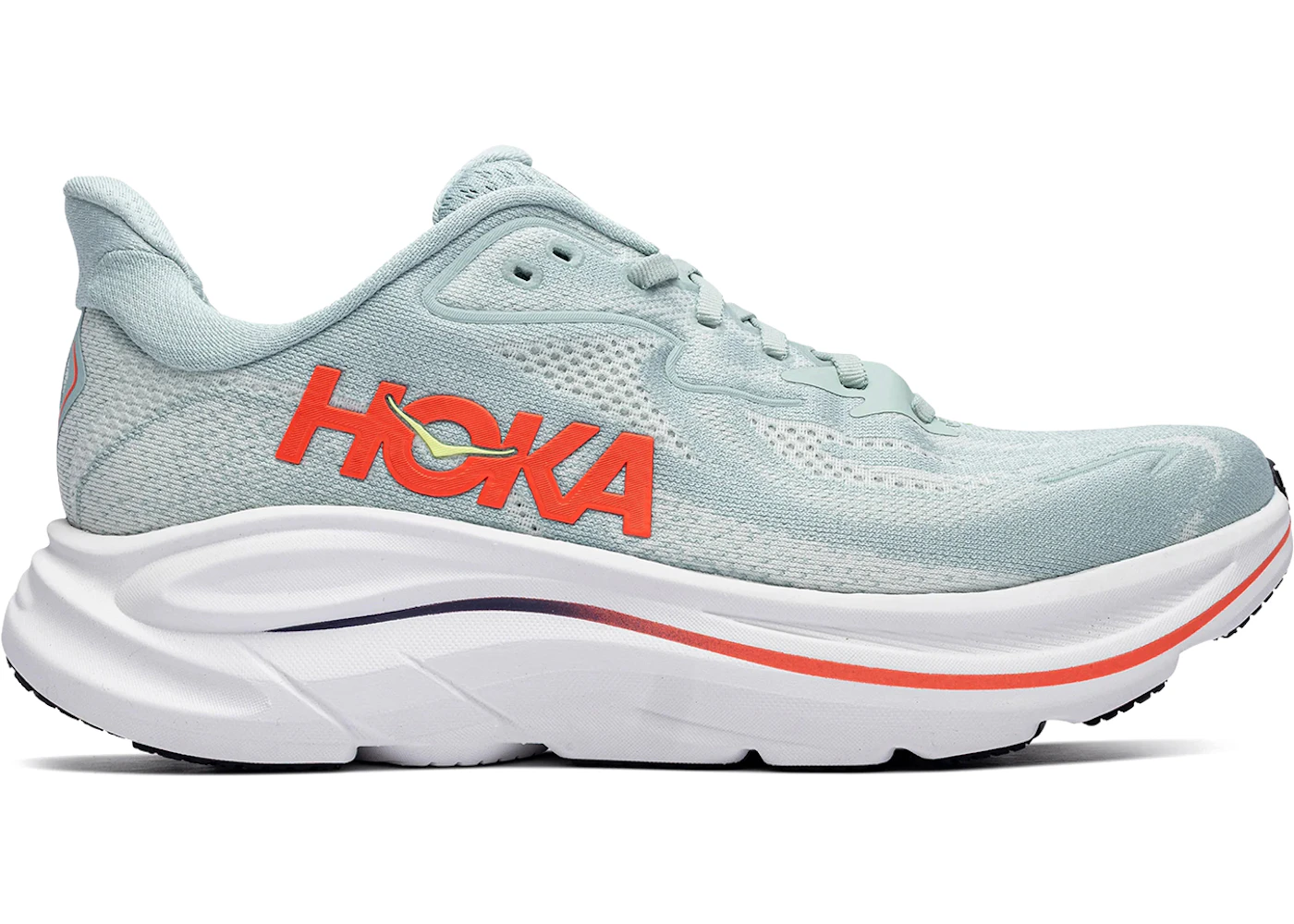 Hoka One One Clifton 10 Sage Neon Flame
