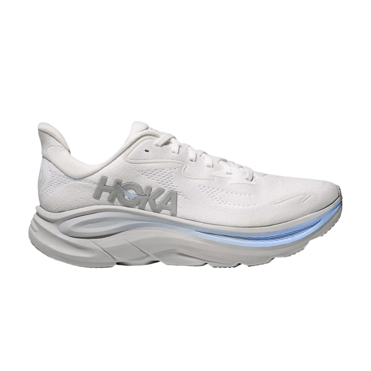 HOKA Clifton 10 'White Glacier Blue'