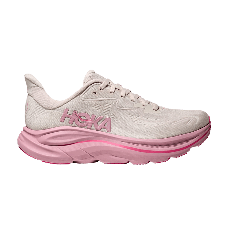HOKA Wmns Clifton 10 Wide 'Rose Cream'
