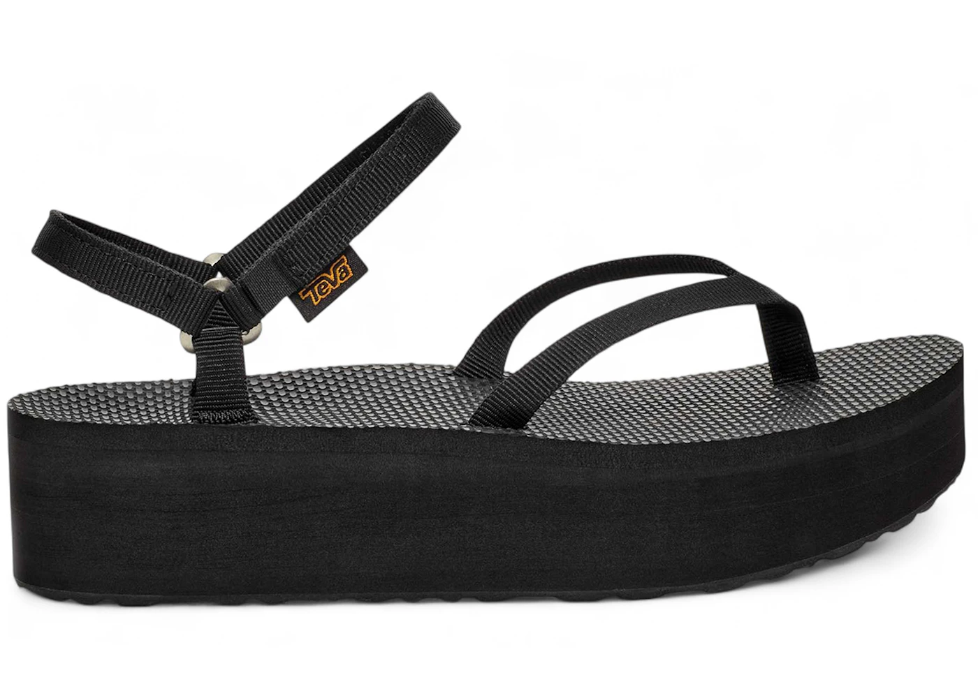Teva Flatform Slim Sandal Black (Women's)