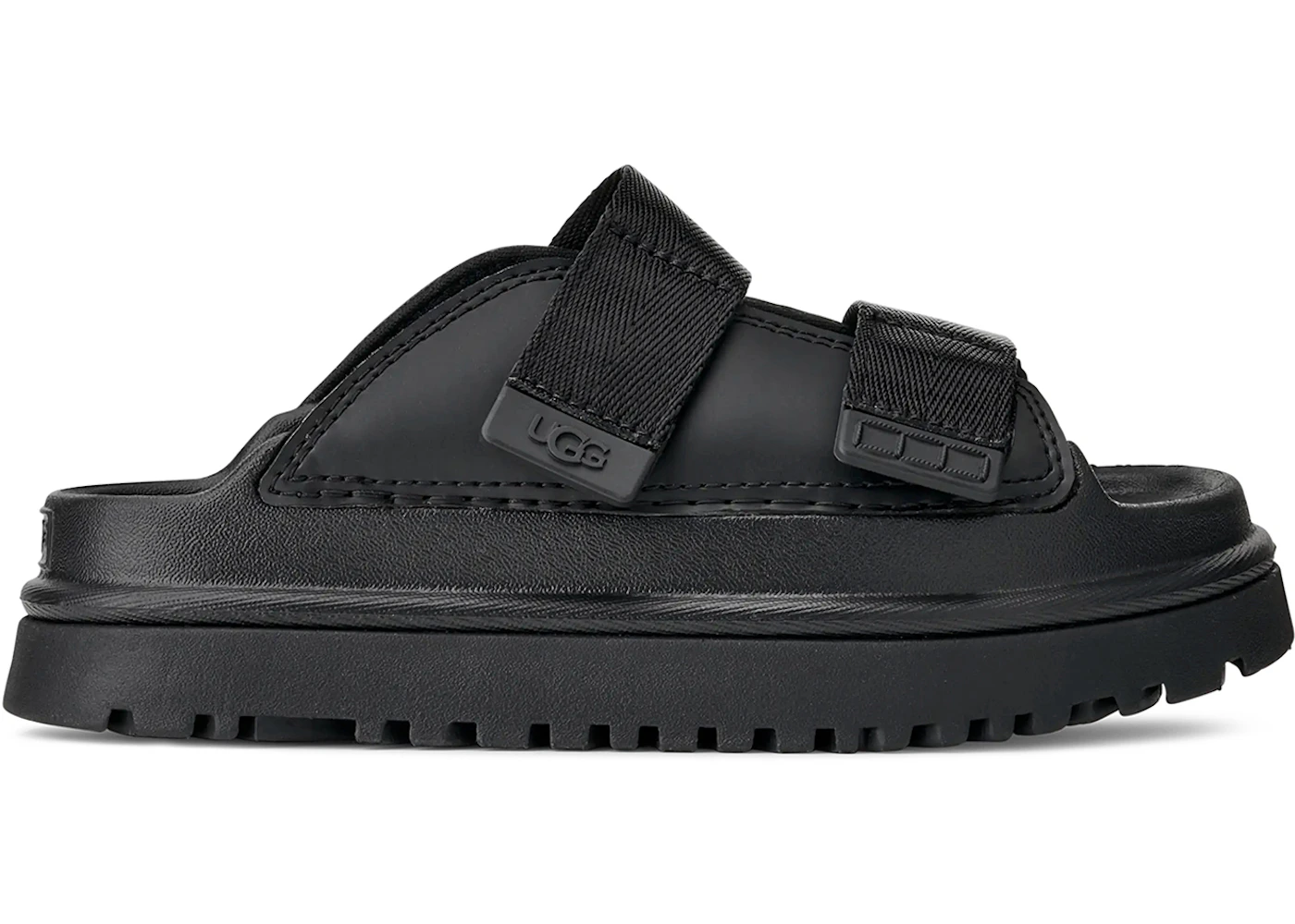 UGG GoldenGlow Slide Black (Kids)