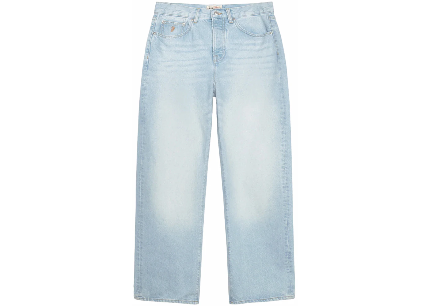 Stussy Relaxed Denim Jean Light Wash