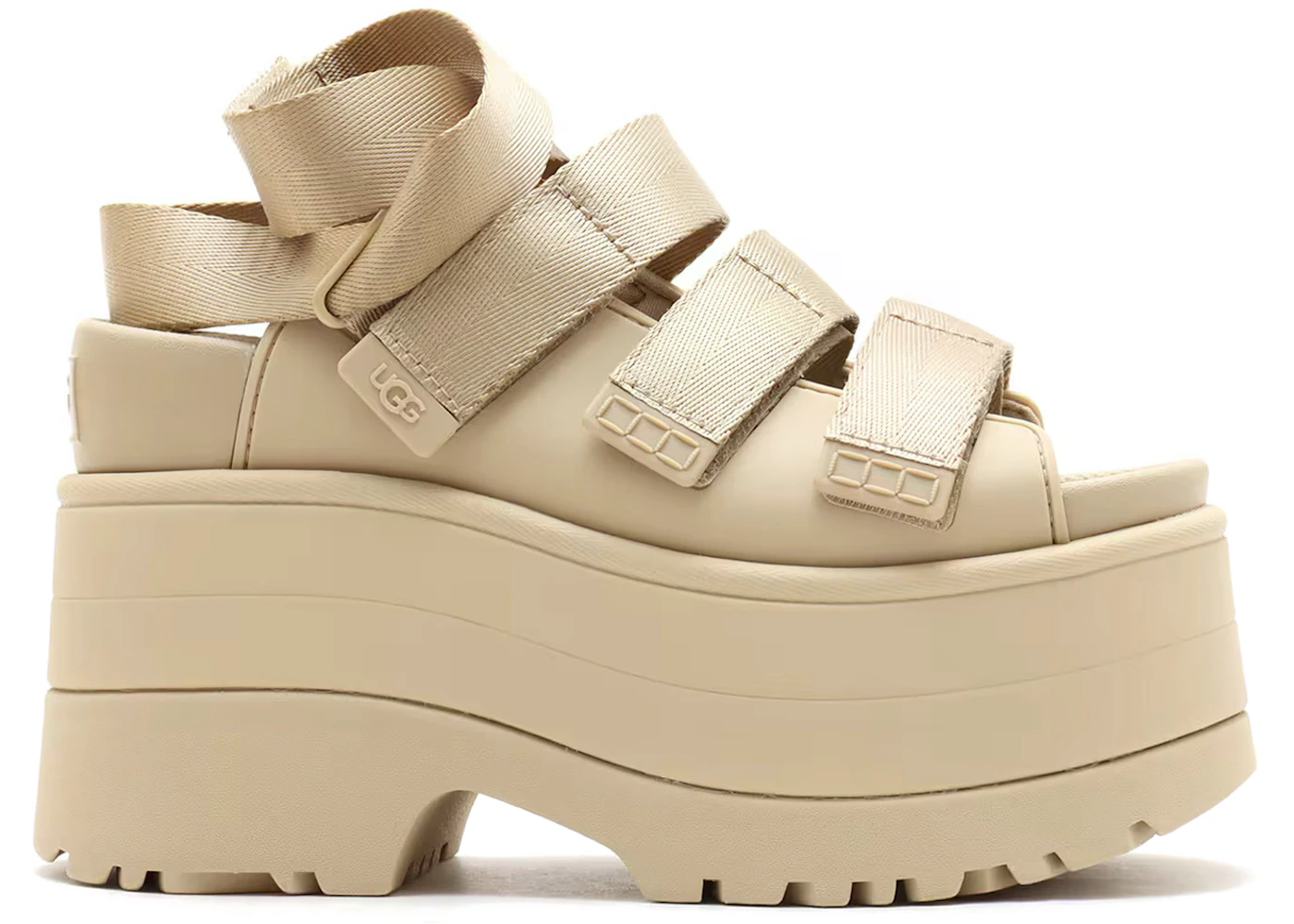 UGG GoldenRise Platform Sandals Mustard Seed (Women's)