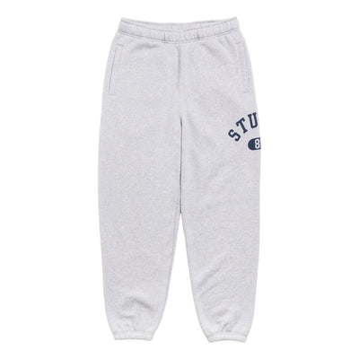 Stussy Varsity Fleece Pants 'Grey Heather'