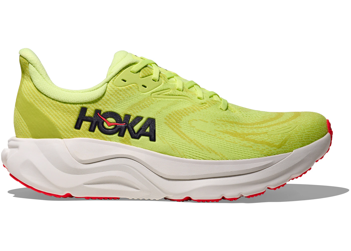 Hoka One One Arahi 8 Neon Yuzu Neon Flame