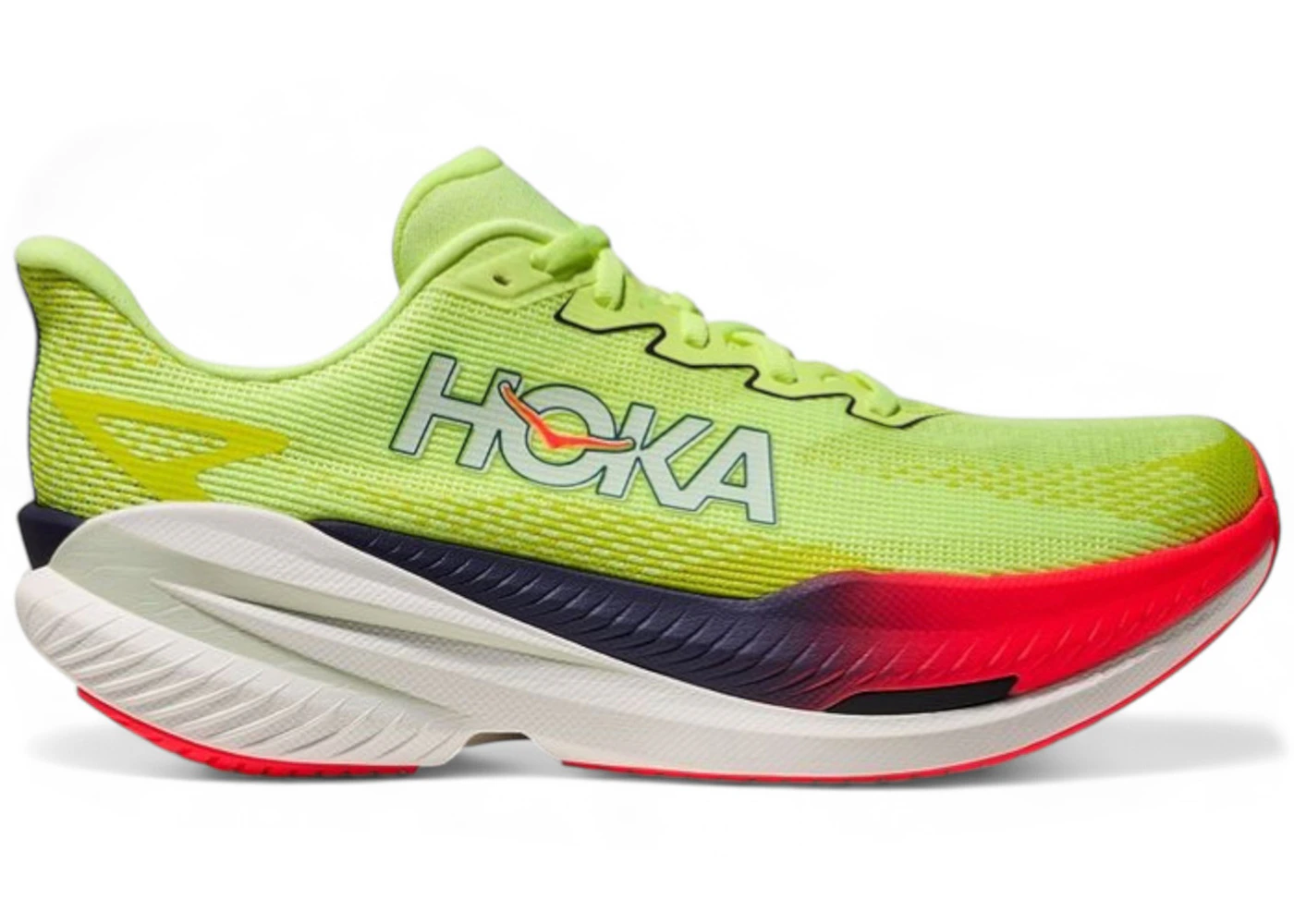 Hoka One One Mach X 3 Neon Yuzu Squid Ink