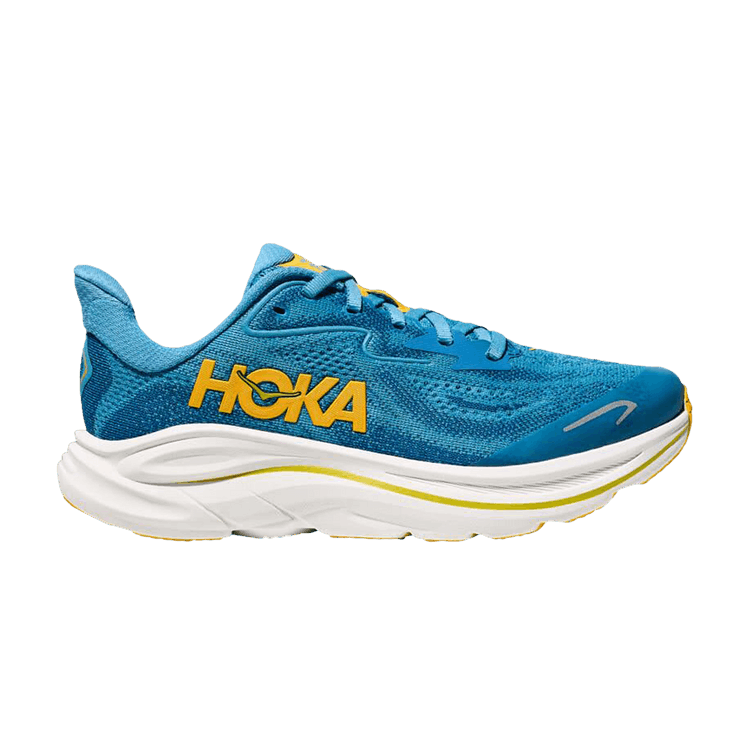 HOKA Clifton 10 Big Kids 'Alpine Blue Foggy Night'