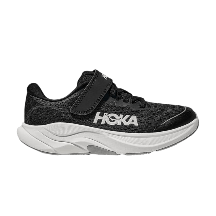HOKA Rincon 4 Little Kids 'Black White'