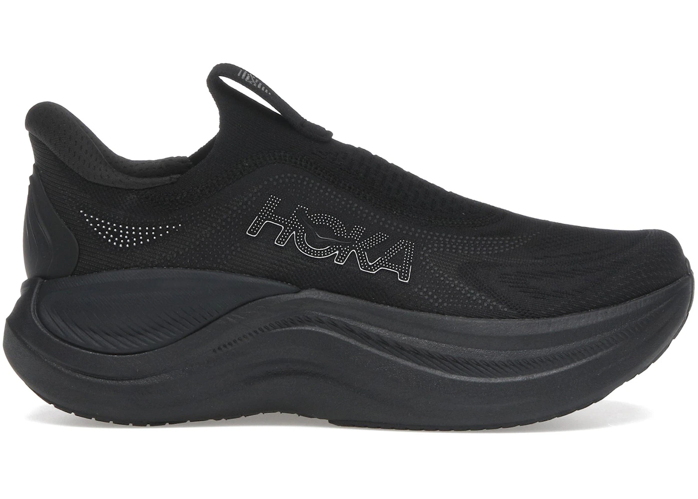 Hoka One One Skyward Laceless Black