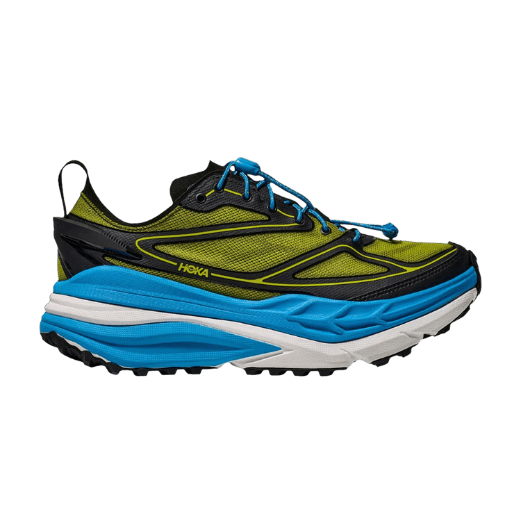 HOKA Stinson One7 'Black Skyward Blue'