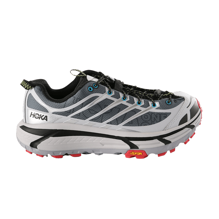 HOKA Mafate Three2 Wordmark 'Ash Grey Outer Orbit'