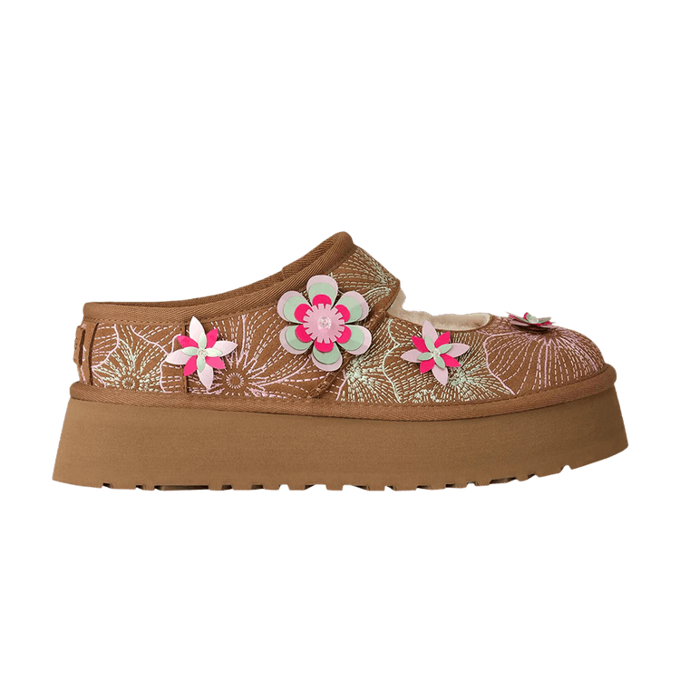 UGG Wmns Bea Mary Jane Meadow 'Chestnut'