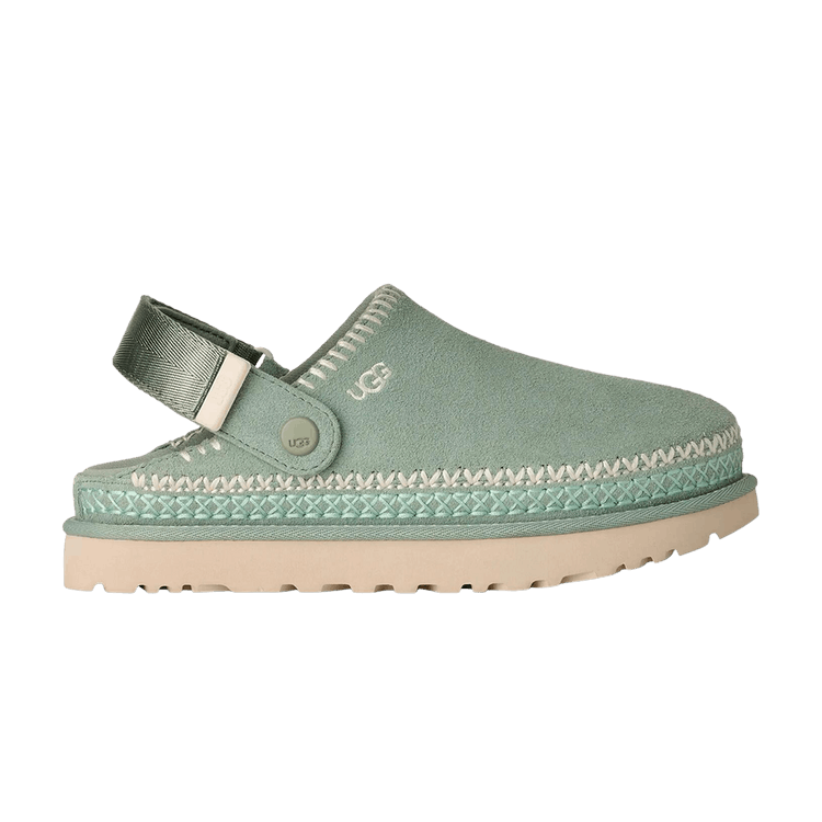 UGG Wmns Goldenstar Meadow Accent Clog 'Artichoke'