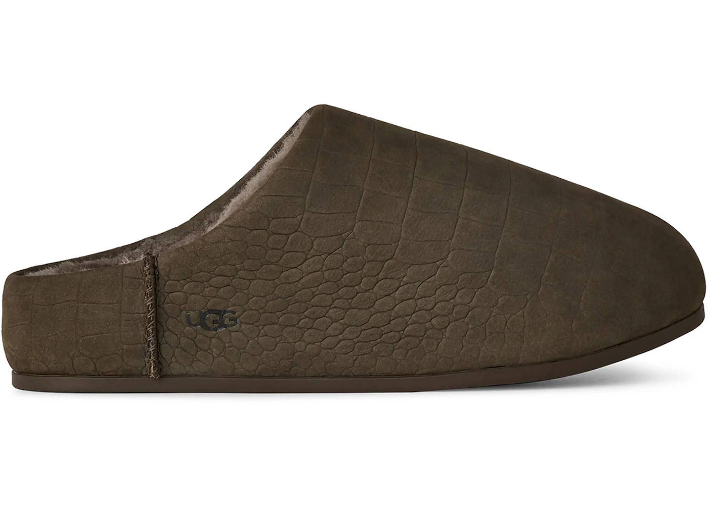 UGG Elea Embossed Slip-On Slipper Dense Smoke (Women's)