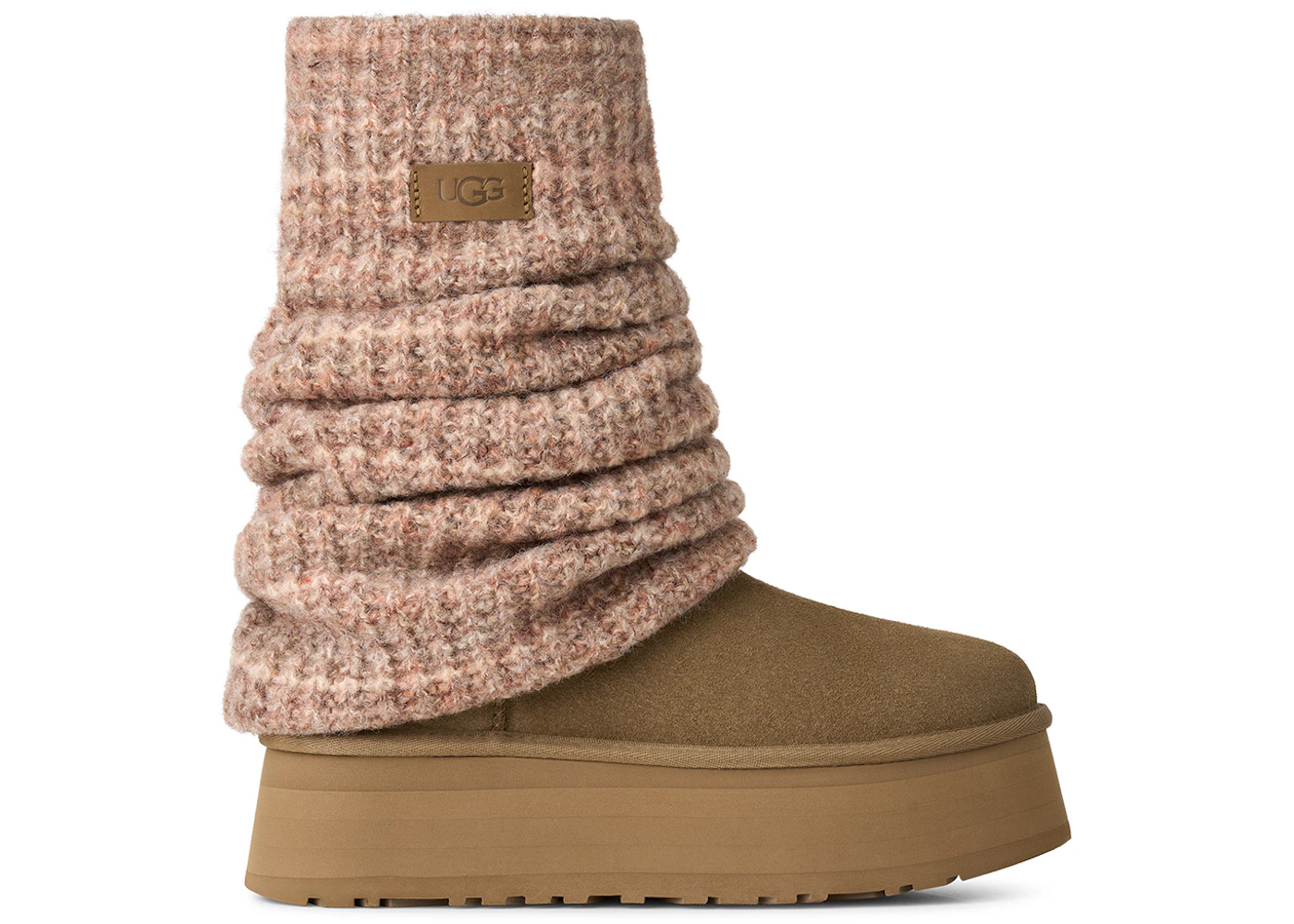 UGG Classic Mini Dipper Legwarmer Boot Light Bronze (Women's)