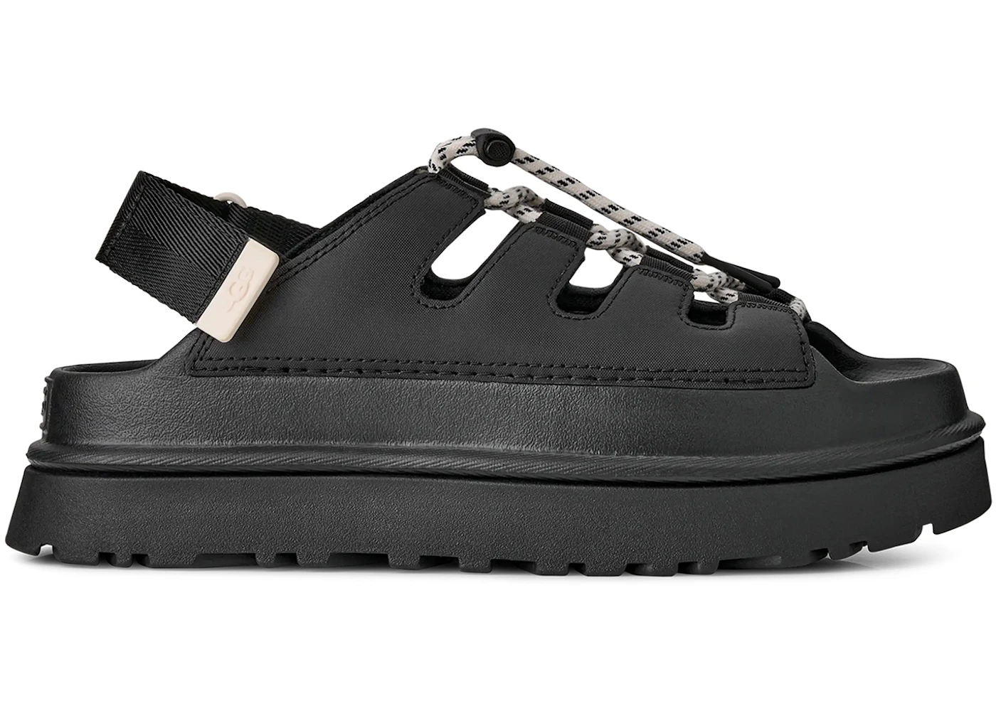 UGG GoldenGlow Toggle Sandal Black (Women's)