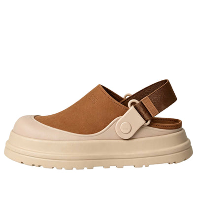 (WMNS) UGG GoldenGlow Suede Clog 'Chestnut'