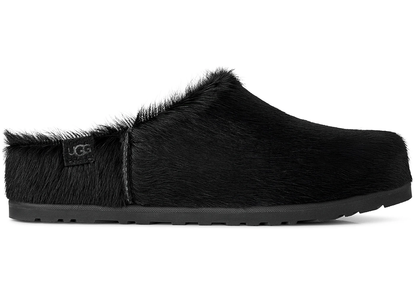 UGG Otzo Calf Hair Clog Black (Women's)