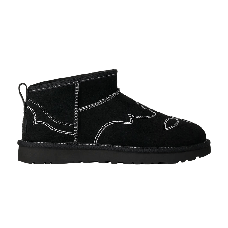 UGG Wmns Classic Ultra Mini Western 'Black'