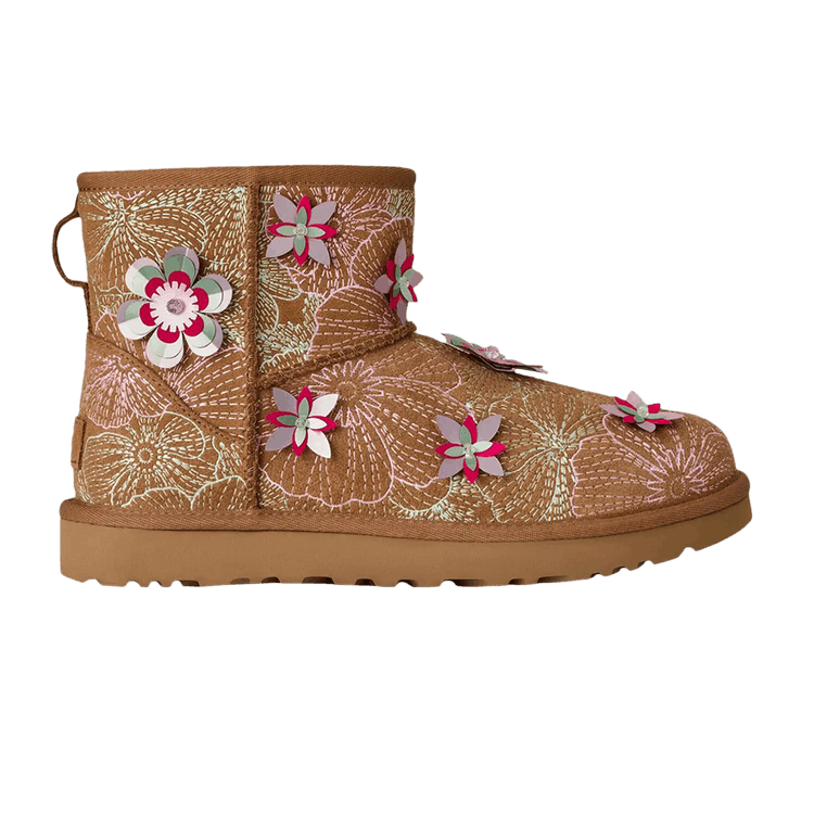 UGG Wmns Classic Mini Meadow 'Chestnut'