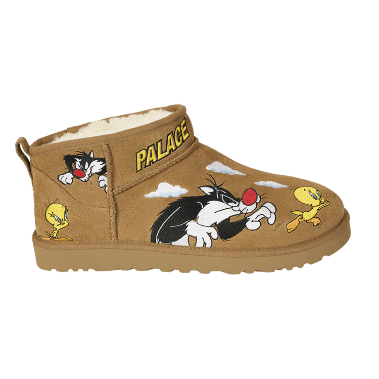 Palace x Looney Tunes x UGG Classic Ultra Mini Boot 'Chestnut'