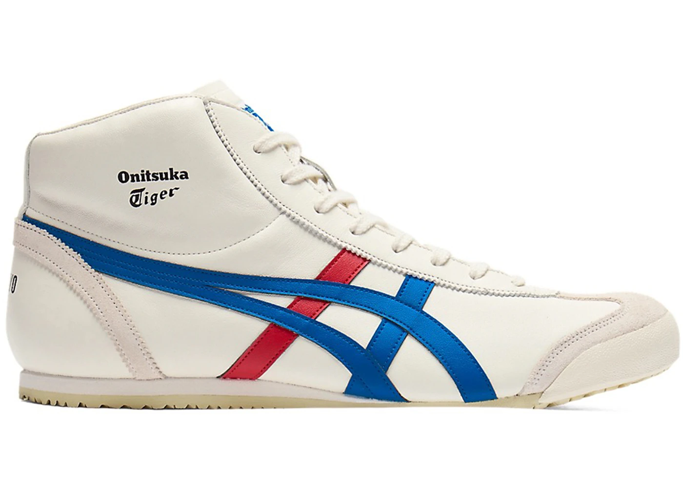 Onitsuka Tiger Mexico Mid Runner Cream Directoire Blue
