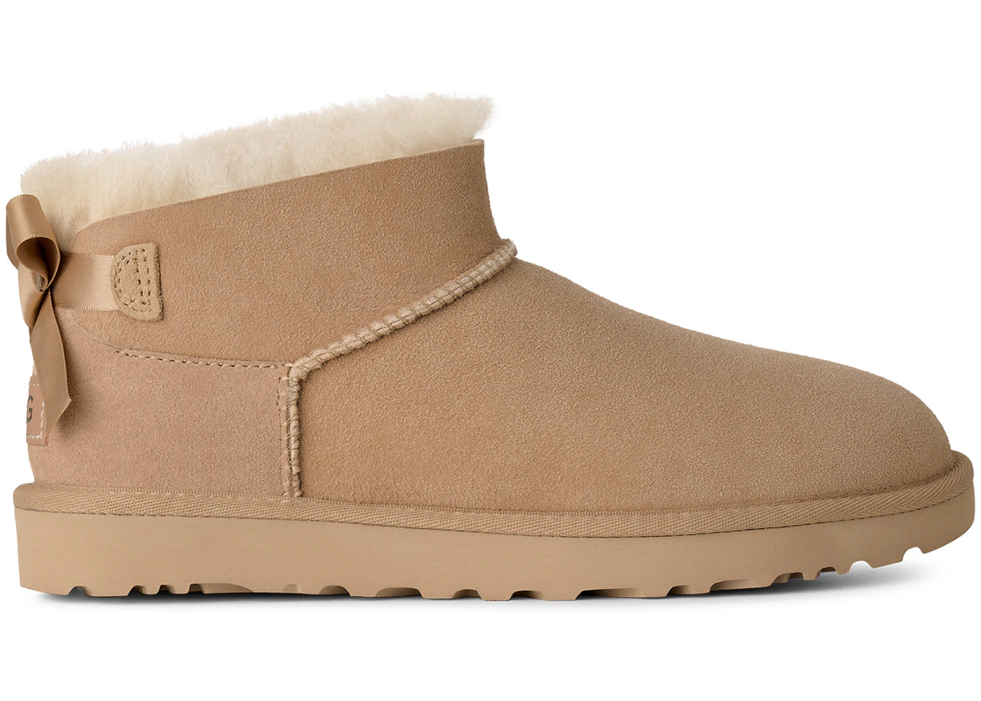 UGG Ultra Mini Bailey Bow Boot Sand (Women's)