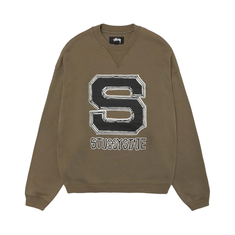 Stussy State Crew 'Olive'