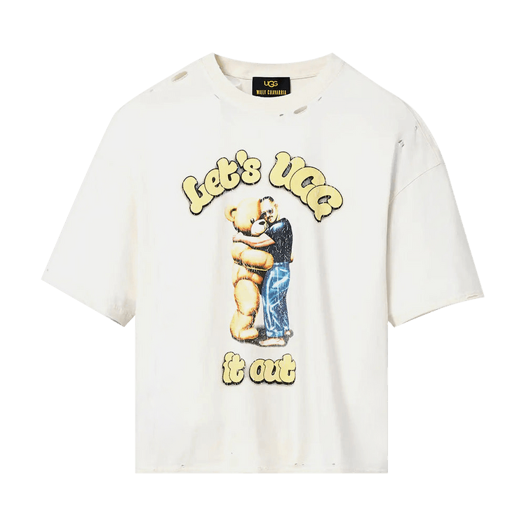 UGG x Willy Chavarria Hug It Tee 'Cream'