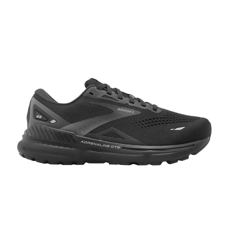 Brooks Wmns Adrenaline GTS 23 2E Wide 'Black Ebony'