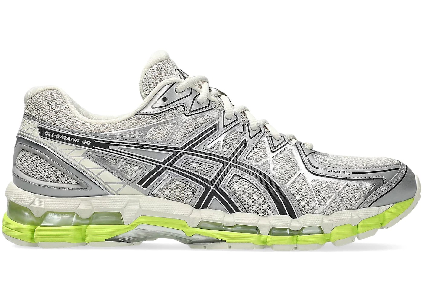 ASICS Gel-Kayano 20 Smoke Grey Black Green