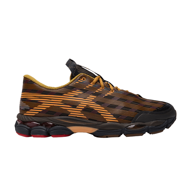 Kiko Kostadinov x ASICS US8-S GEL-SJ33 'Black Coffee Orange Lily'
