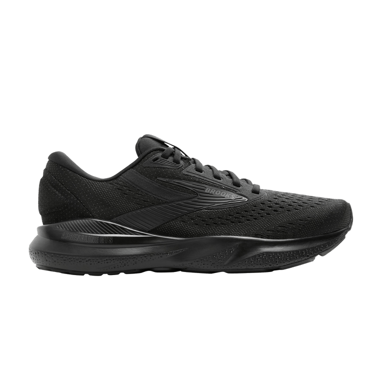 Brooks Wmns Adrenaline GTS 24 2E Wide 'Black Ebony'